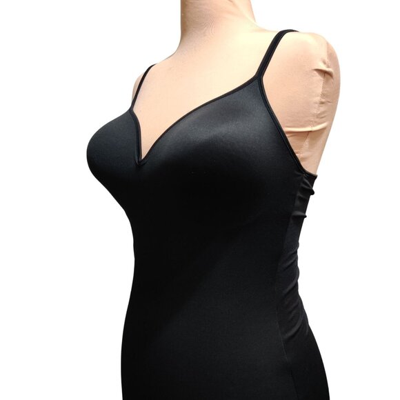 Maidenform XL Womens Top Black Shaping Camisole W83070 Adjustable Stretch Smooth - Picture 9 of 12